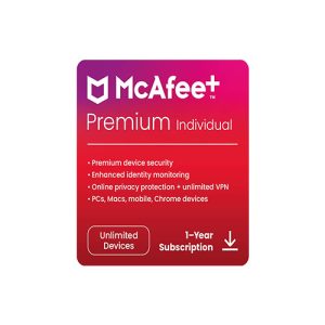 McAfee+ Premium Individual | Unlimited Devices | Premium Security